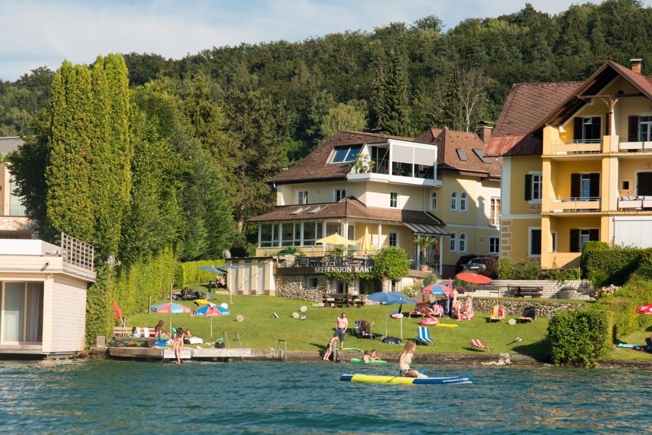Seepension Kakl Velden am Wörthersee Exterior foto